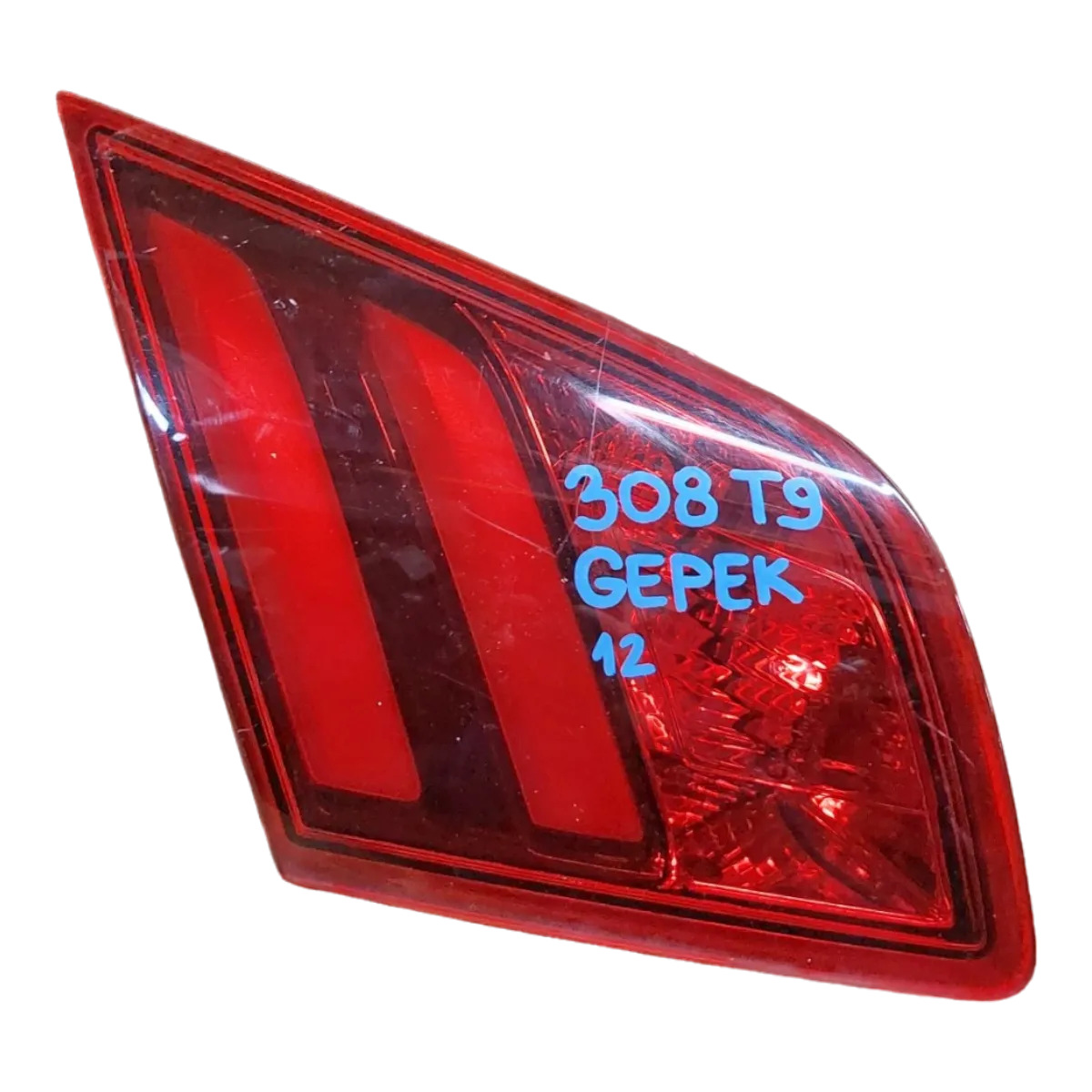 Peugeot 308  T9  13-17  lampa zadnja lijeva unutarnja  9677818380