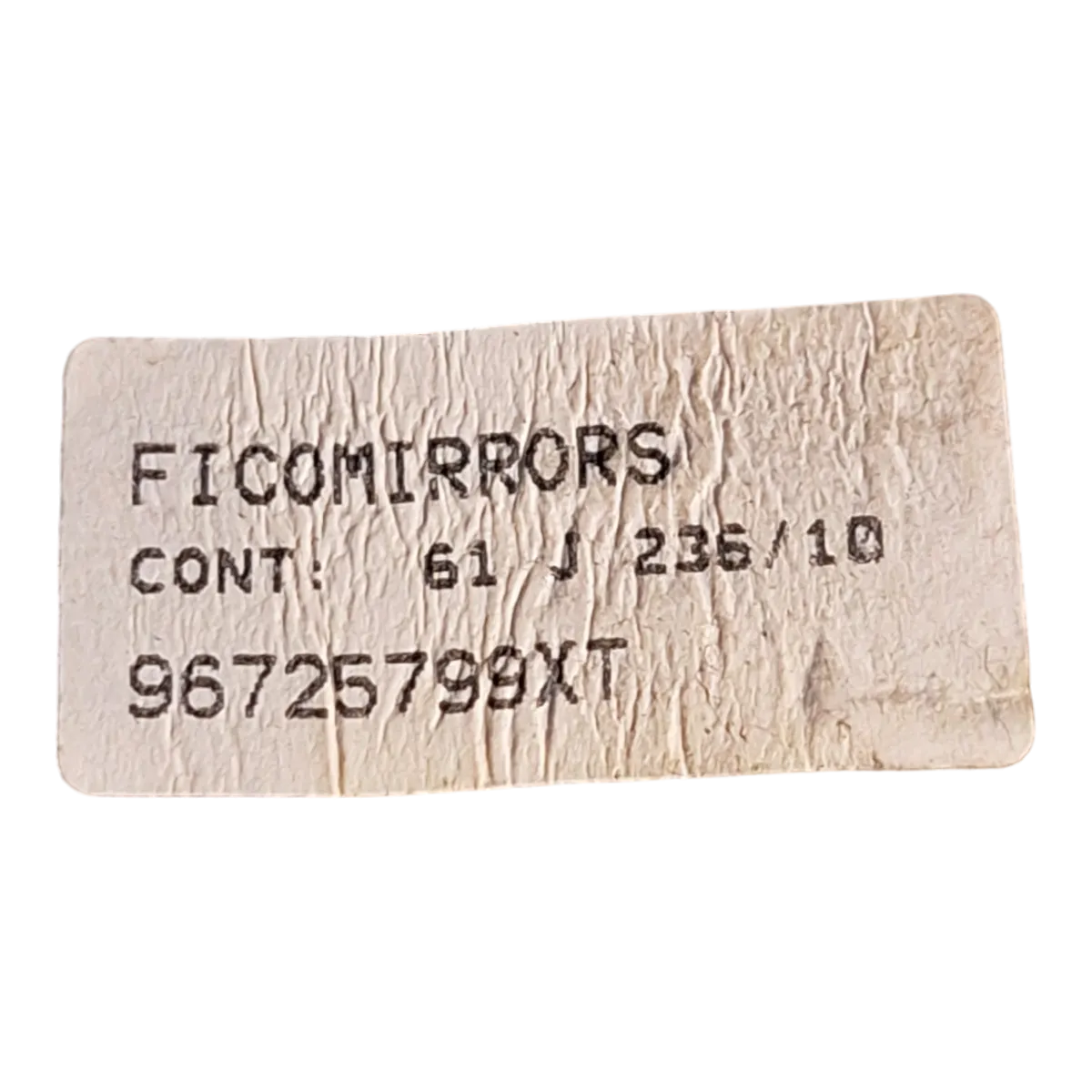 Peugeot 206 +   09-13  retrovizor/ogledalo desni  7-pinova   96725799XT