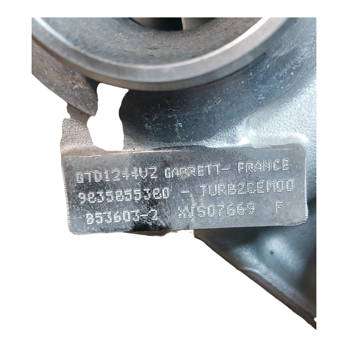 Peugeot 3008 P84 1.5 HDI 16- turbina 9835855380 653603    TEST