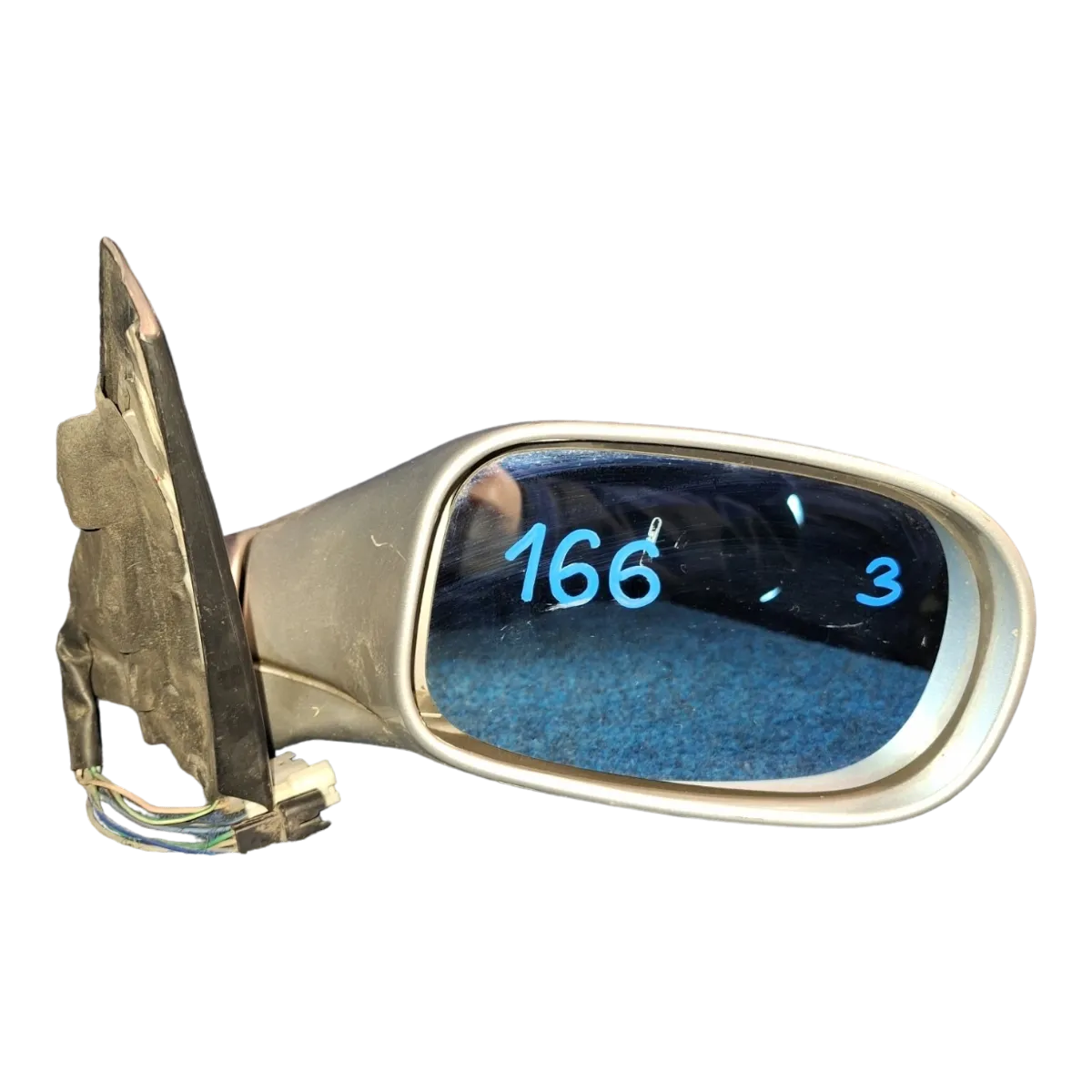 Alfa Romeo 166 96-07 retrovizor/ogledalo desni  3 x jack   (7-pinova )       0154381