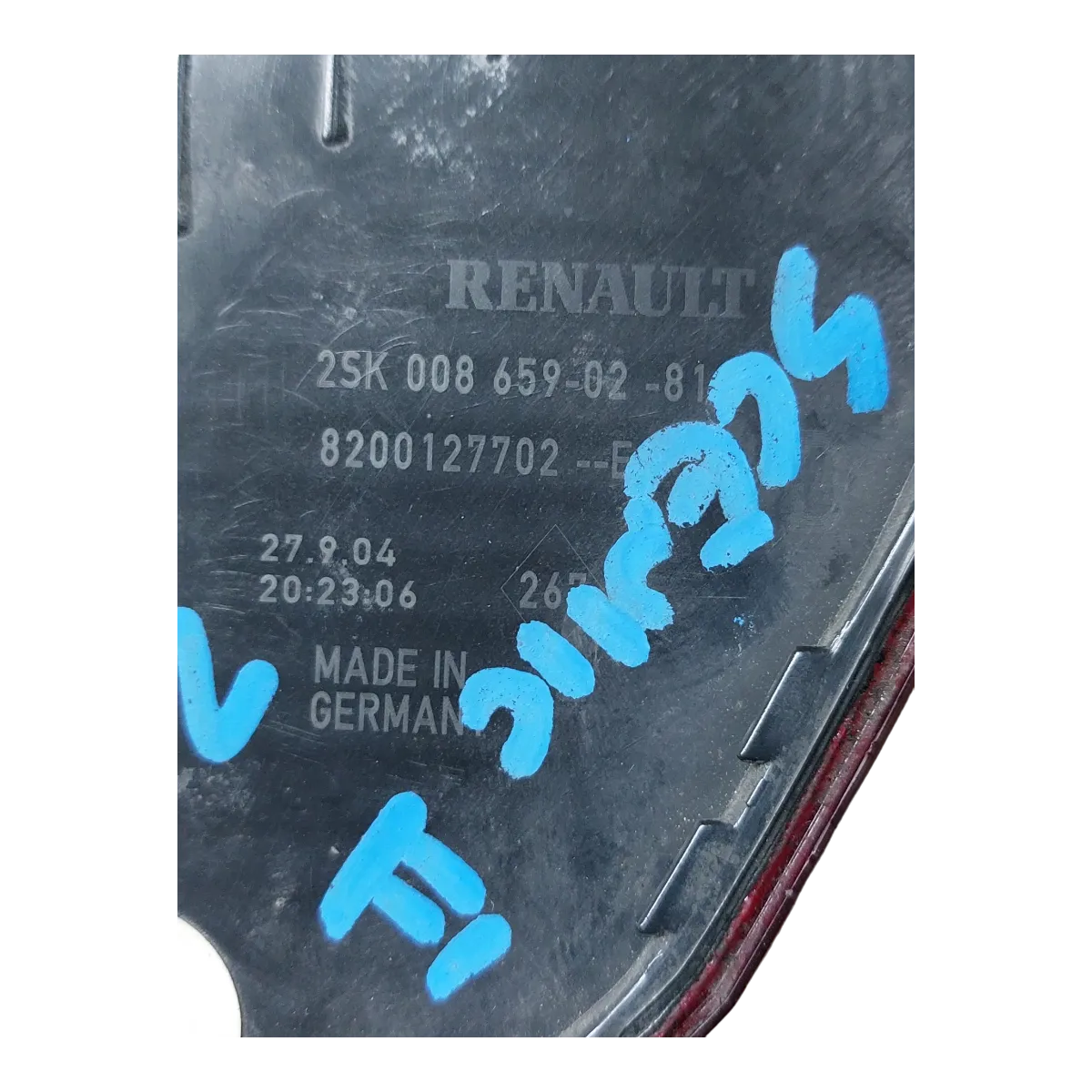 Renault Scenic II 03-06 lampa zadnja desna  8200127702