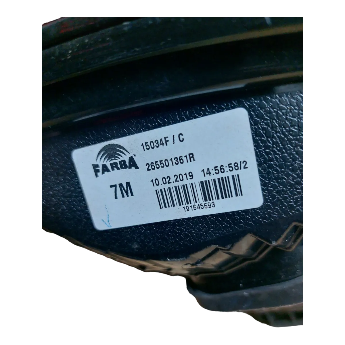 Renault Twingo III   14-      lampa zadnja desna  265501361R