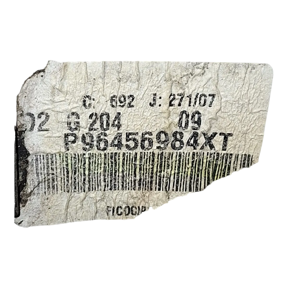 Peugeot 407  04-10   retrovizor/ogledalo lijevi   7-pinova    96456984XT