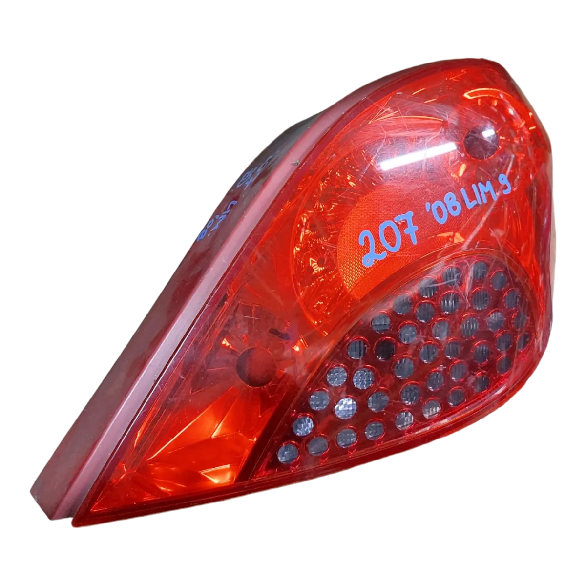 Peugeot 207 hatchback 07-10   lampa zadnja desna  6351Y7  9649986580
