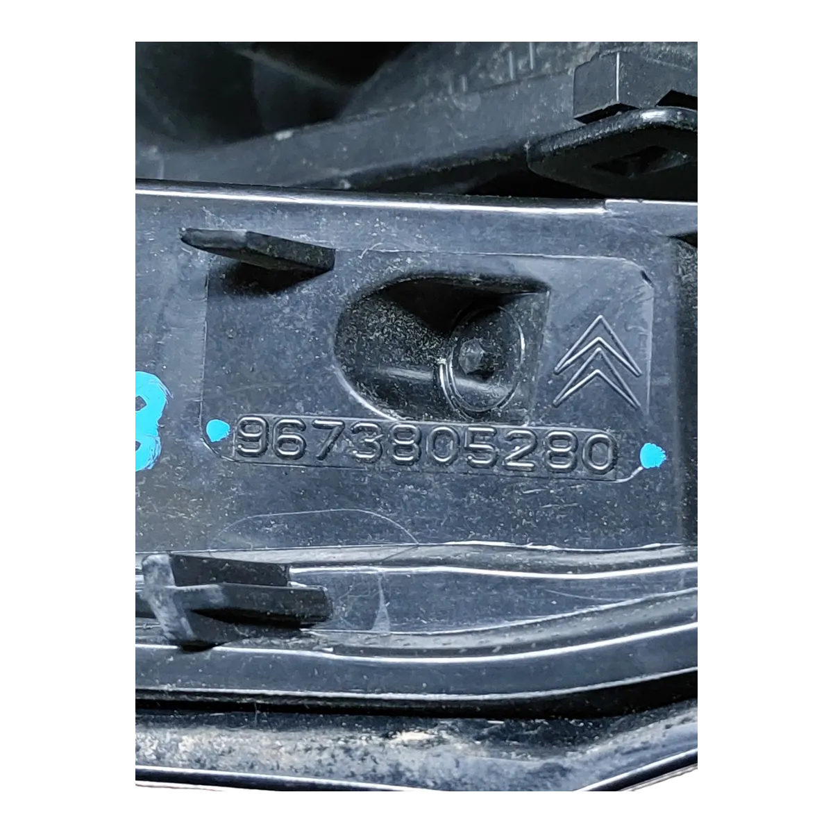 Citroen C3 A51 09-13 lampa zadnja desna vanjska 9673805280