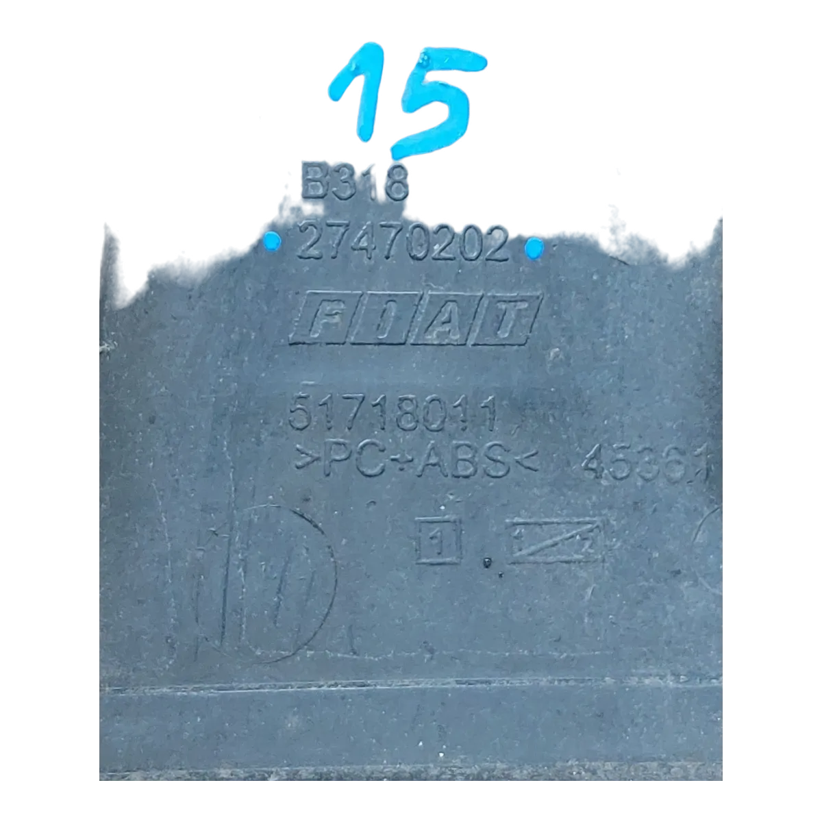 Fiat Punto Grande 05-15 rikverc svjetlo zadnje desno 51718011