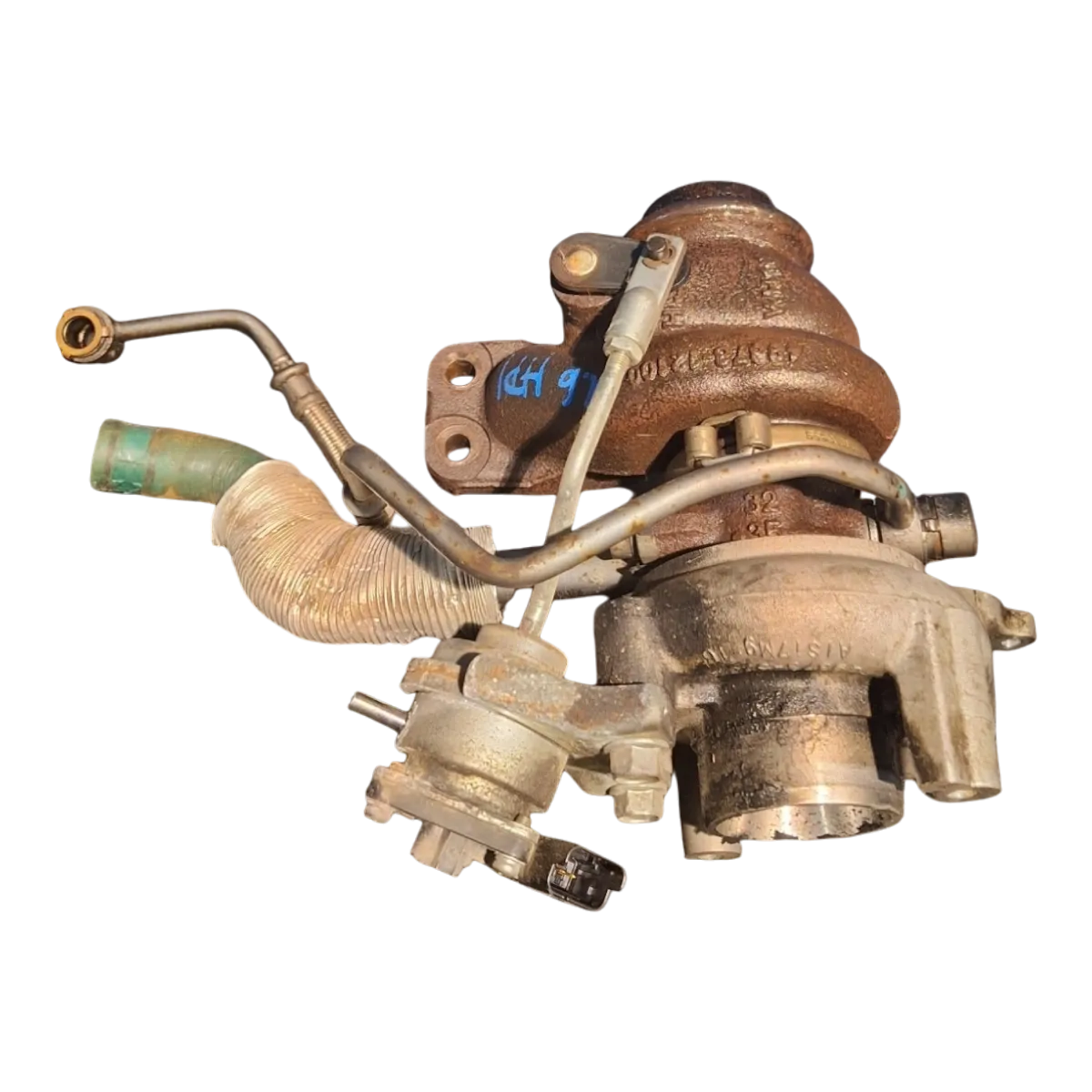 Citroen   C4  B7  1.6 HDI  10-18   turbina   9673283680