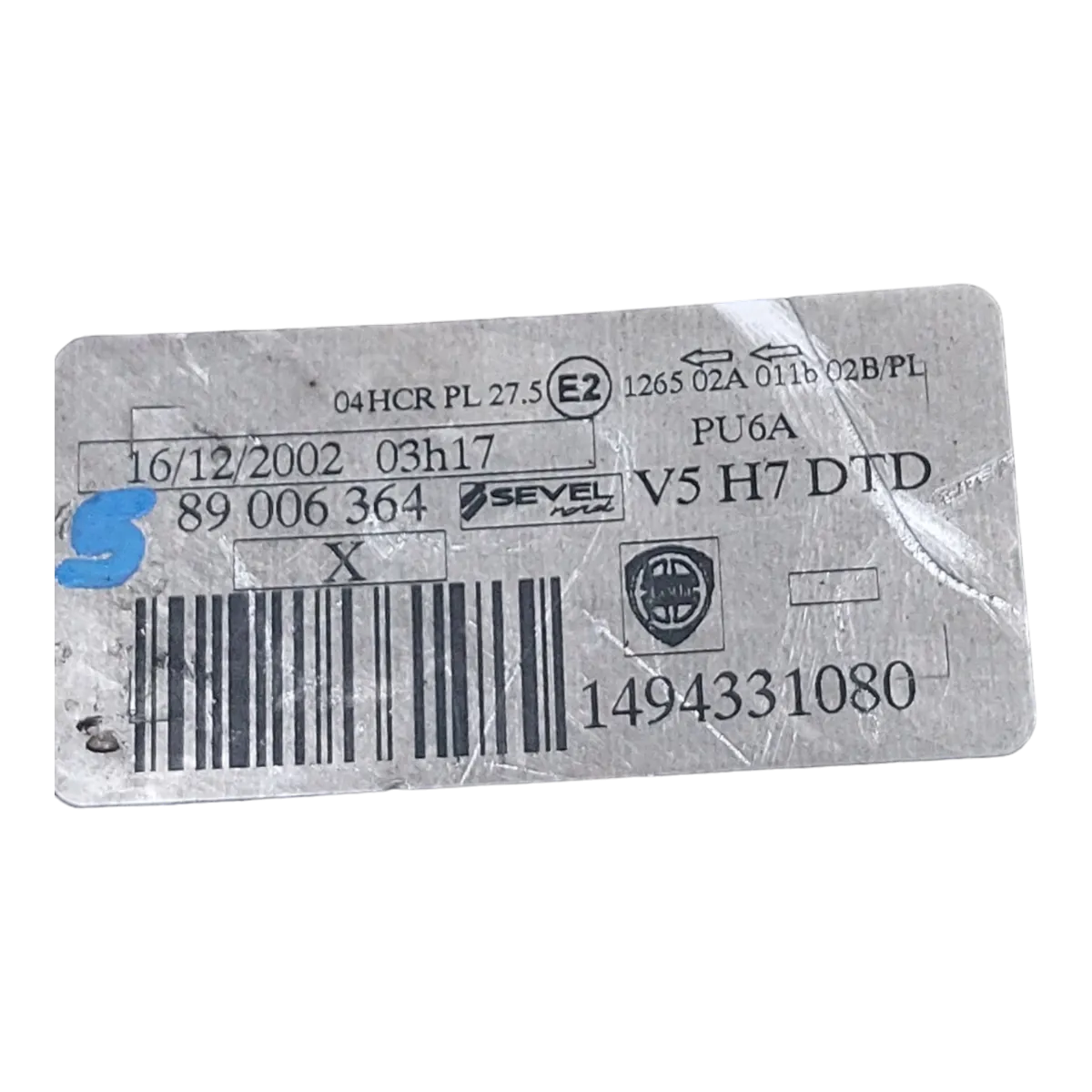 Lancia  Phedra   02-10   far prednji desni  1494331080     puknuta kopča