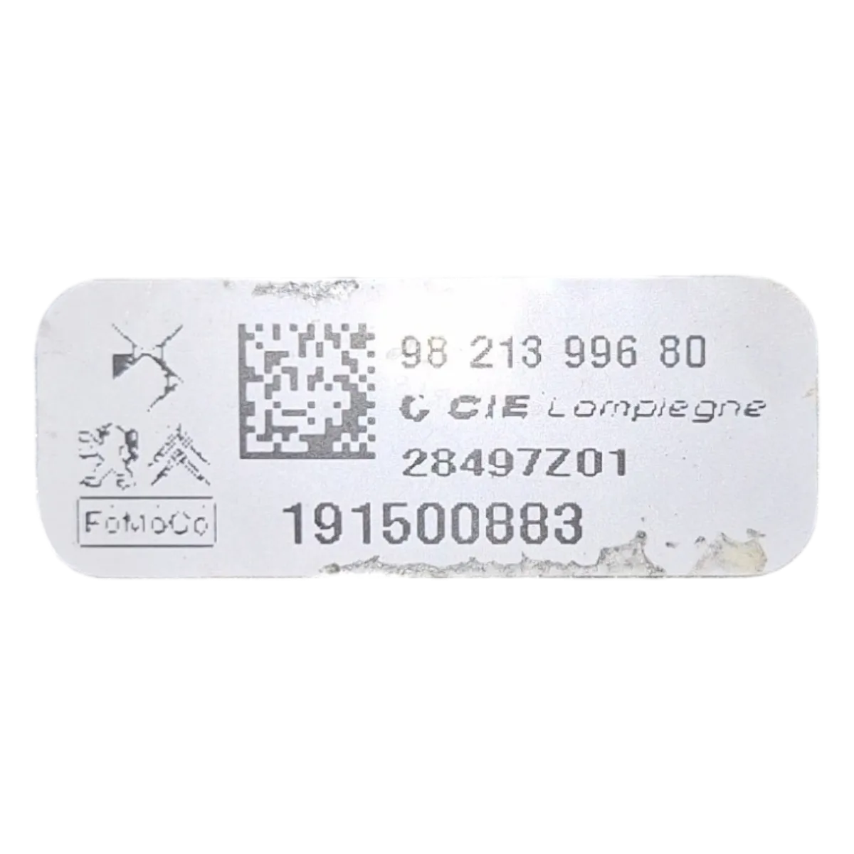 Peugeot 3008 P84 1.5 HDI 16-    rampa goriva  9821399680   28497Z01   TEST.