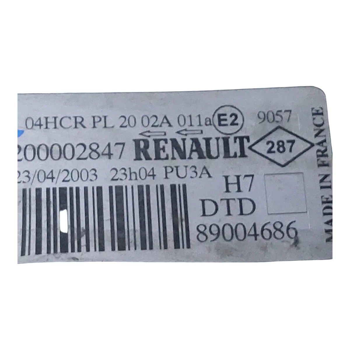 Renault Laguna II 00-07    far prednji desni 8200002847