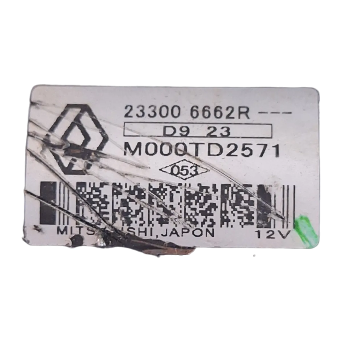 Nissan Qashqai  1.3 TCE  13-21  starter/alnaser   233006662R    M000TD2571