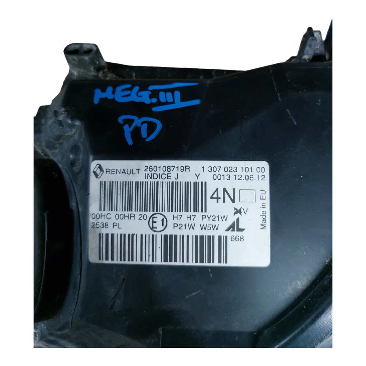 Renault Megane III 08-16     far prednji desni  260108719R