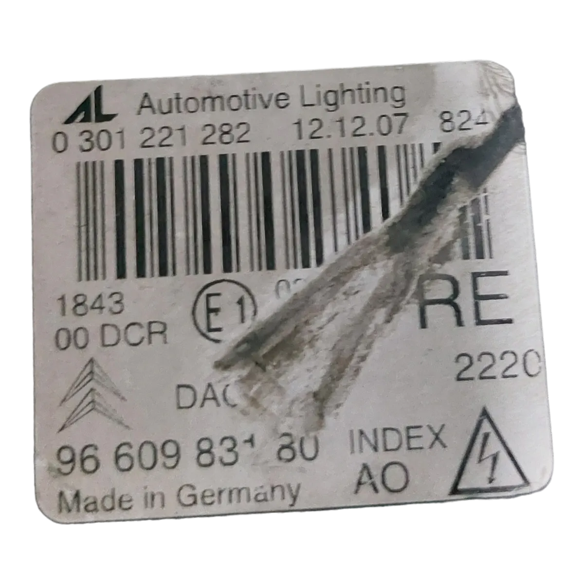 Citroen C6   05-12   far prednji desni  9660983180         vareni nosači 2kom