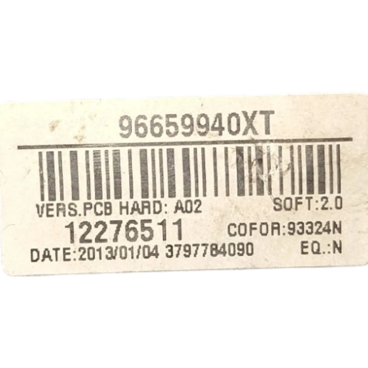 Peugeot  Expert III    06-16    ručice za svjetla / ručice volana    96659940XT