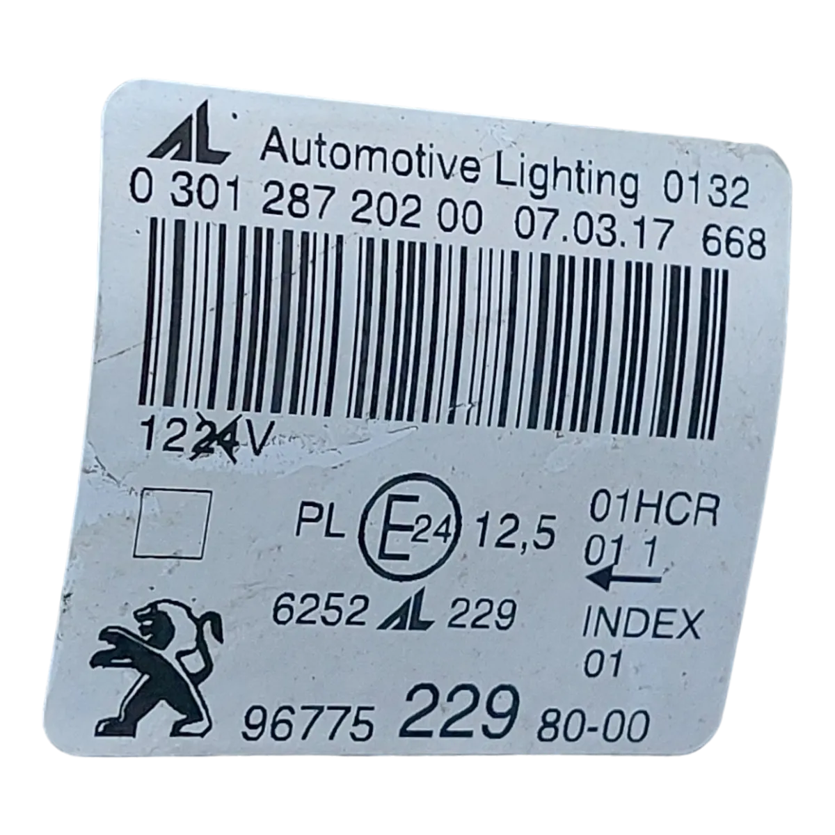 Peugeot 308 T9 13-17  far prednji desni     9677522980                     nosač oštečen 1kom