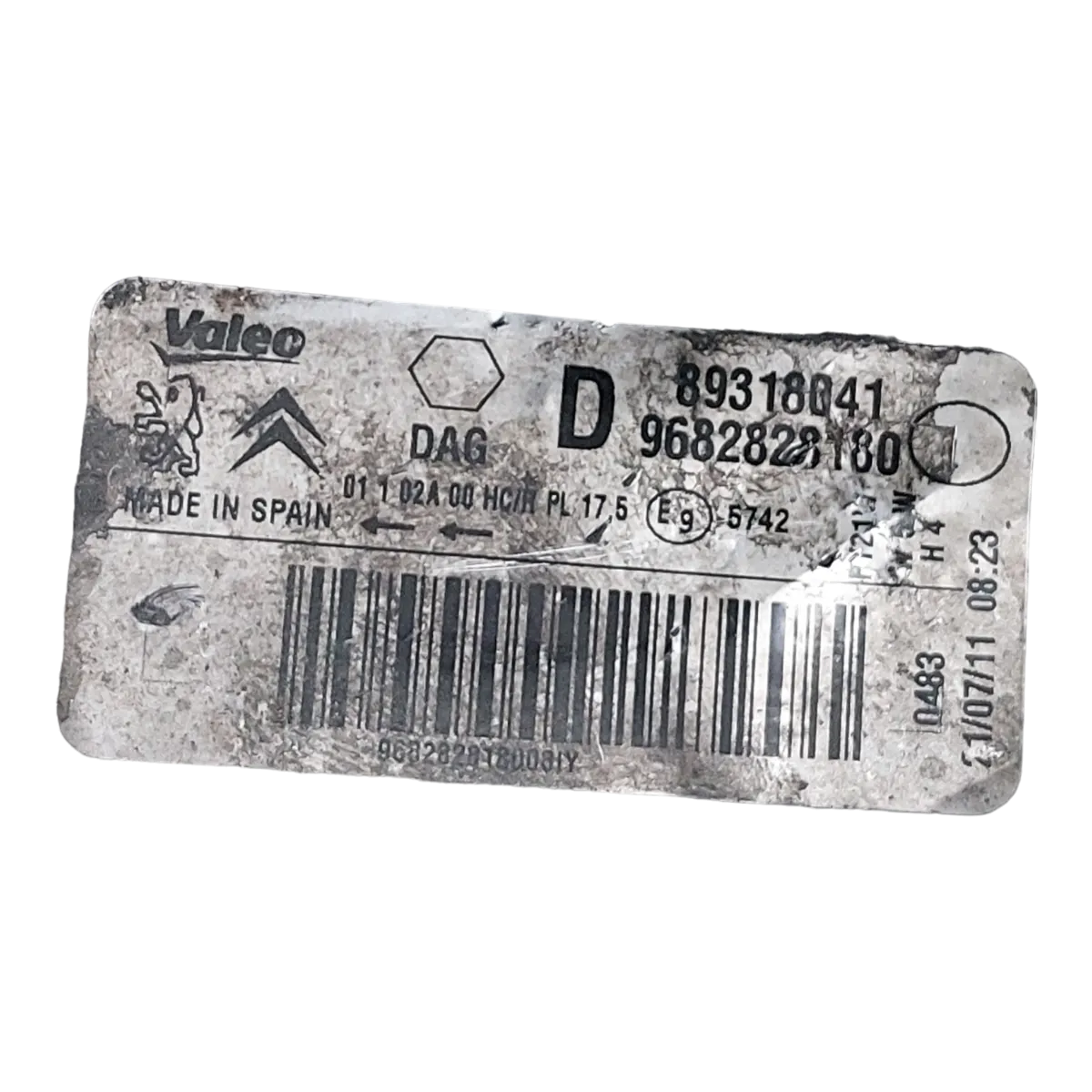 Citroen Berlingo III  08-12   far prednji desni   9682828180