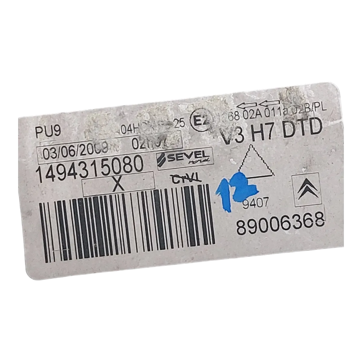 Citroen C8    02-09  far prednji desni     1494315080     puknuta 2 donja nosača