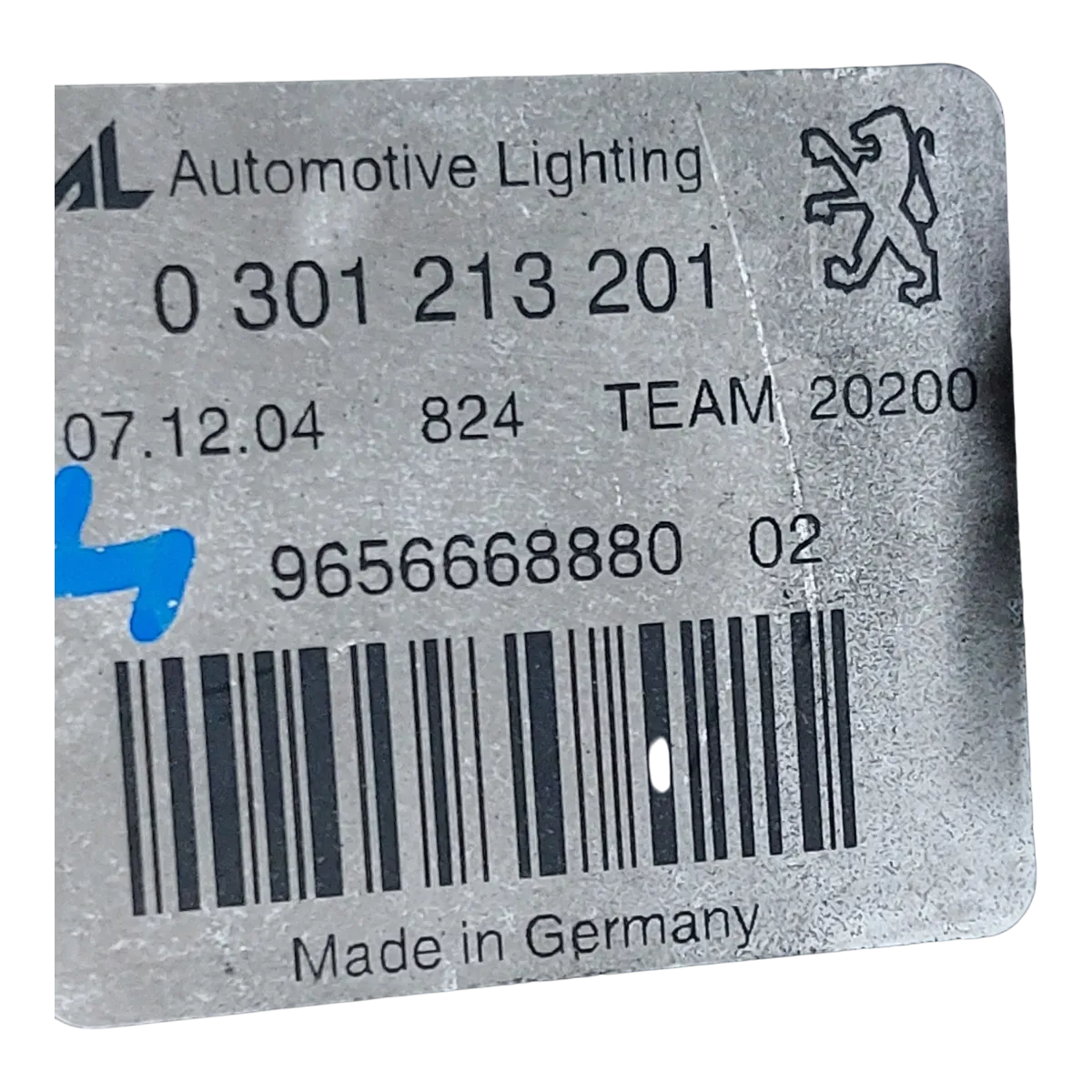 Peugeot 407 04-10 far prednji lijevi  9656668880   fale nosači 2kom