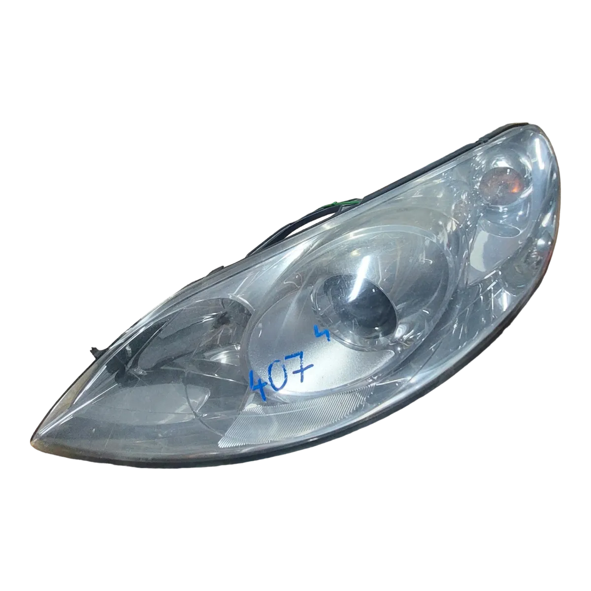Peugeot 407 04-10 far prednji lijevi  9656668880   fale nosači 2kom