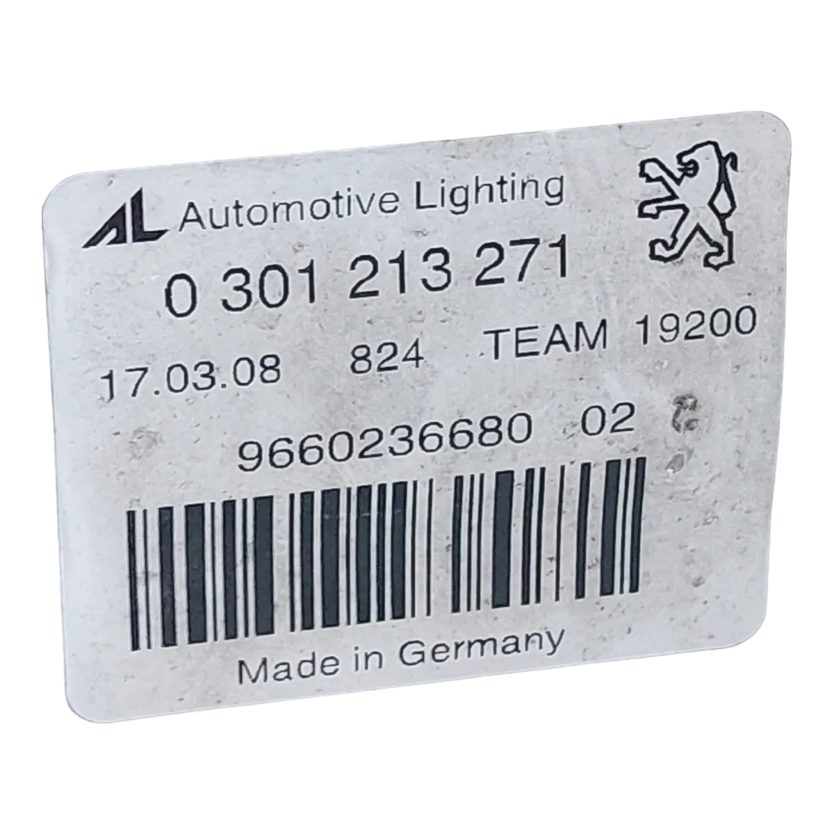 Peugeot 407 04-10 far prednji lijevi  9660236680     0301213271