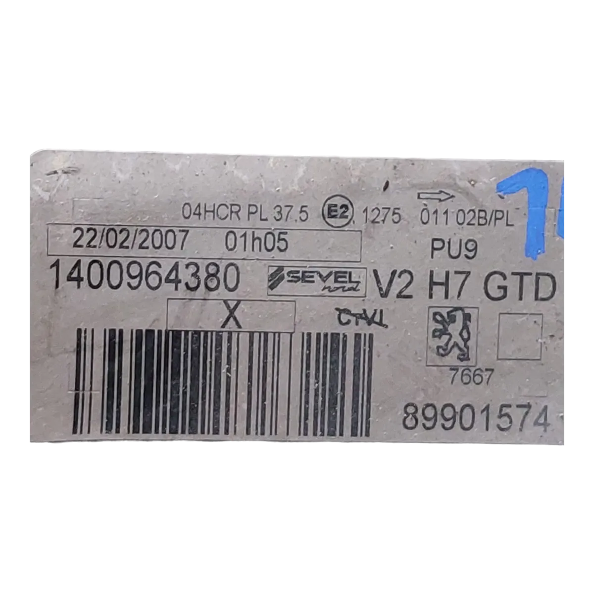 Peugeot 807 06- far prednji lijevi   1400964380