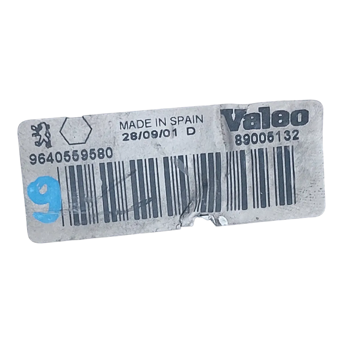 Peugeot 206  98-03 far prednji lijevi  9640559580