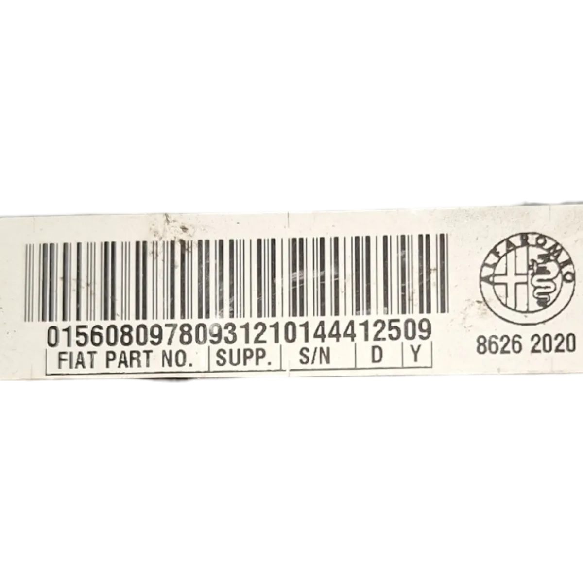 Alfa Romeo MiTo  08-18    ručica brisača/ručica volana   01560809780