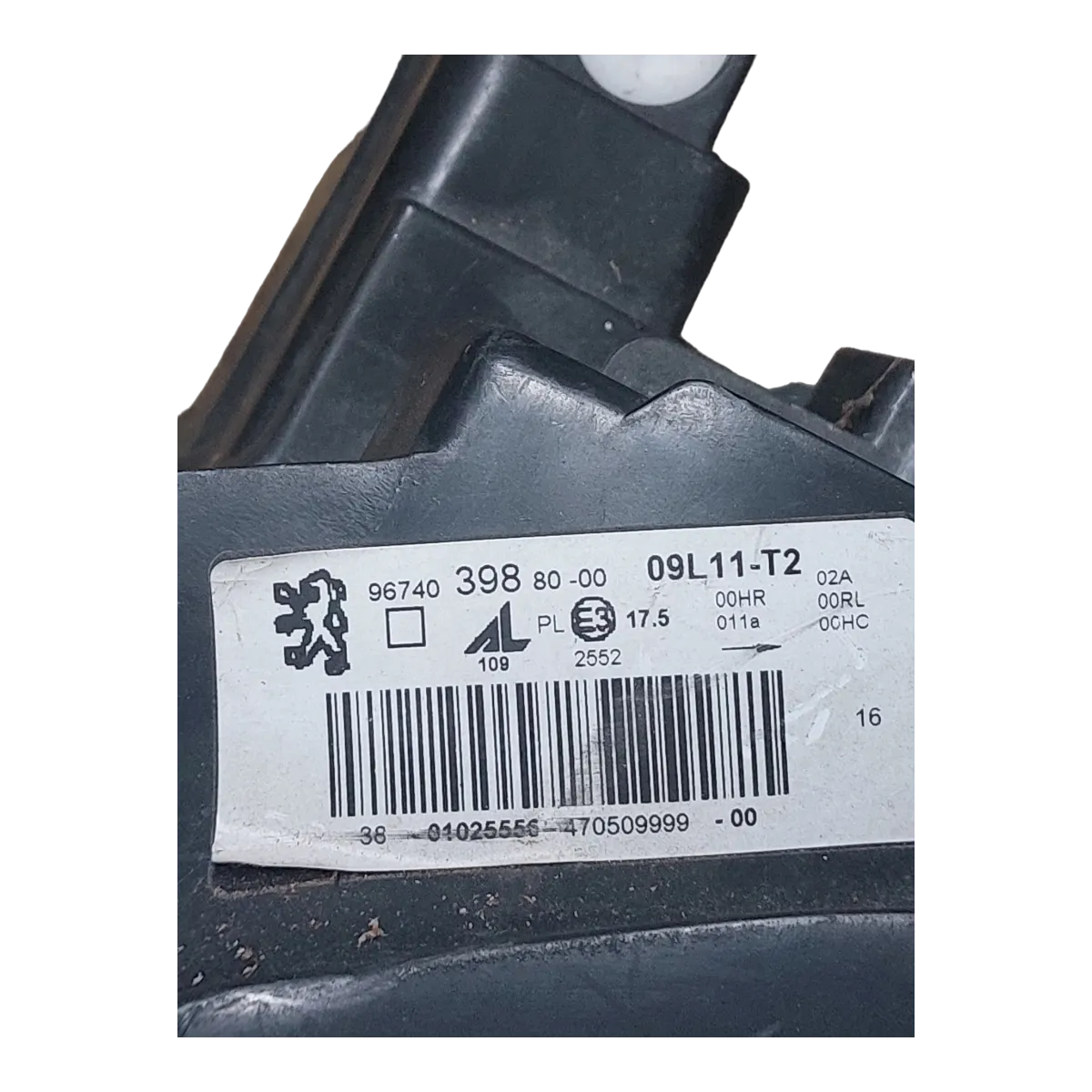 Peugeot 308 facelift 11-13 far prednji lijevi  9674039880