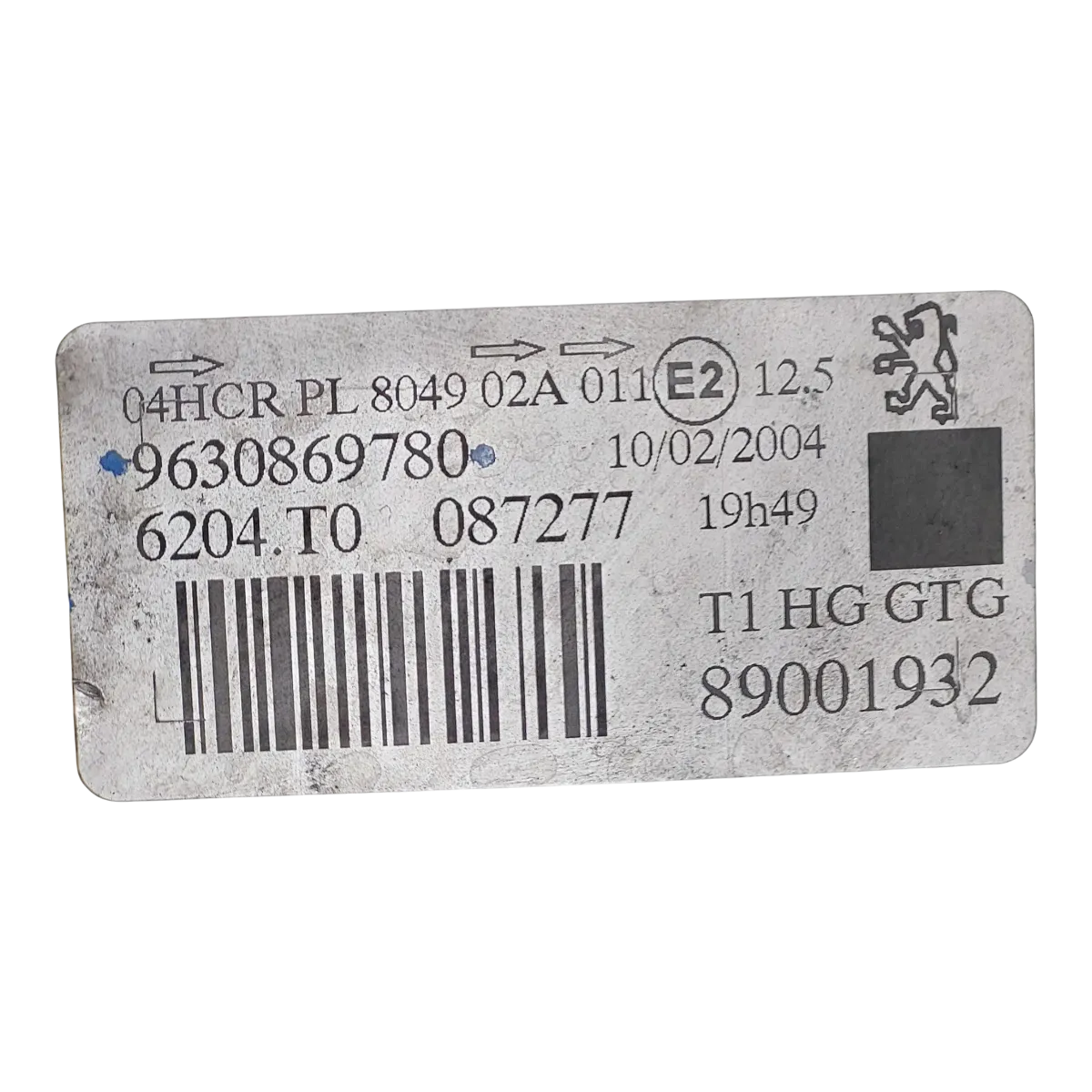 Peugeot 206 facelift 03-09 far prednji lijevi  9630869780