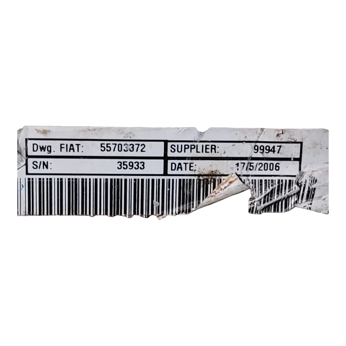 Fiat Punto Grande  05-12  el. stup volana  55703372  2611786108C   BLM028  26126352