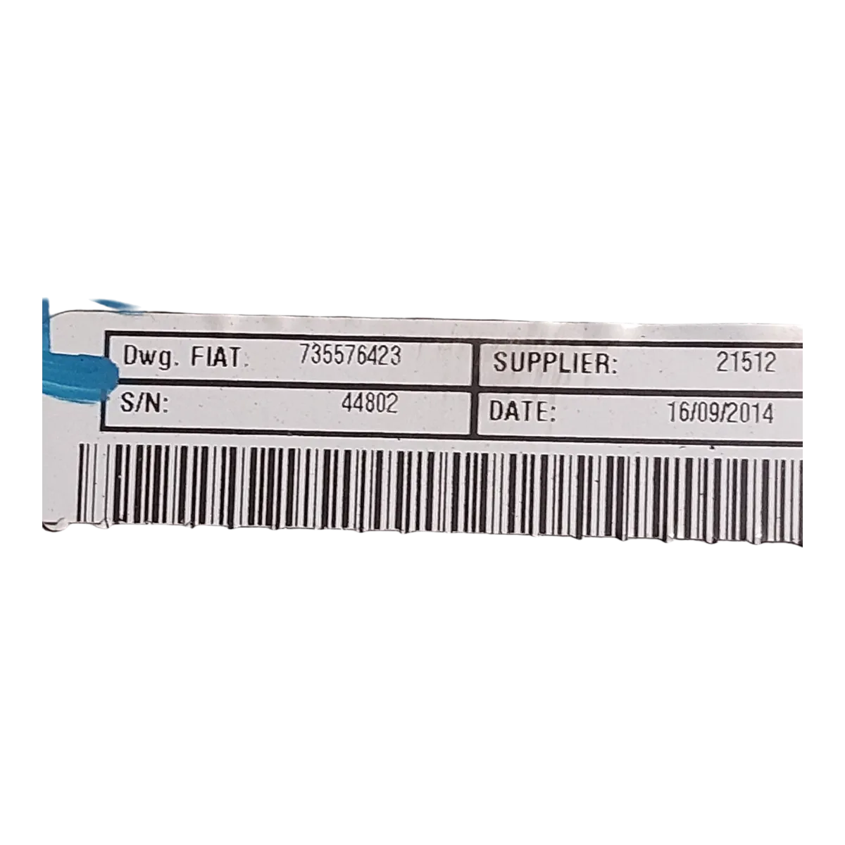 Fiat 500 Abarth   07-     el. stup volana    735576423  2816037210B  BLMO40