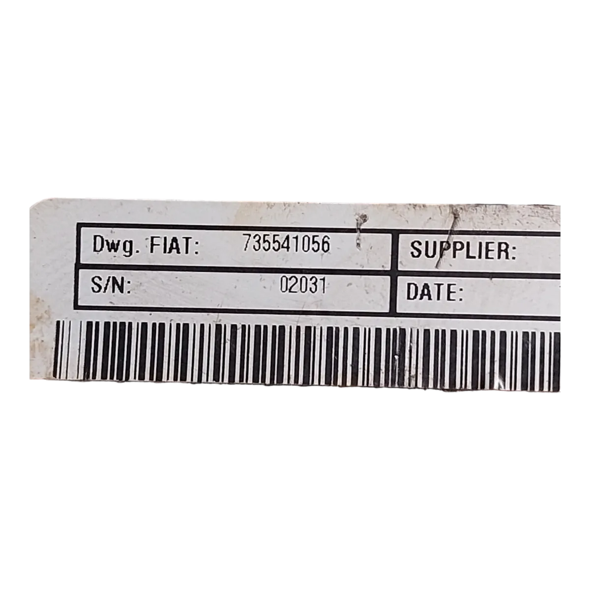 Fiat 500 07    - el. stup volana    735541056  2816037206F  BLMO40