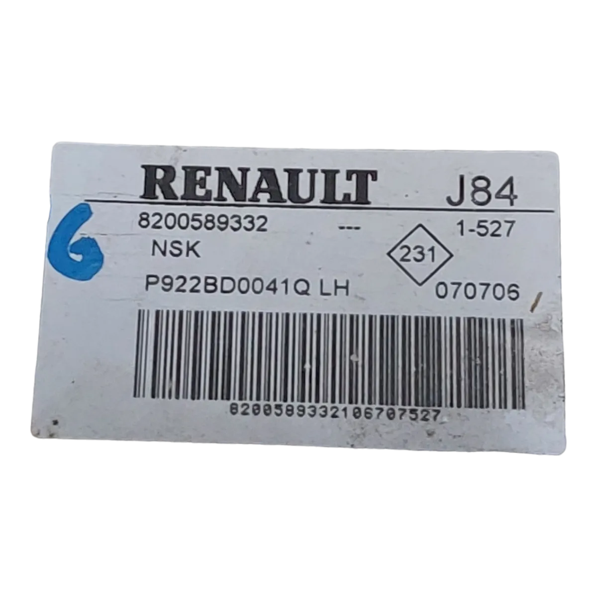 Renault Grand Scenic II     04-09    el. stup volana  8200589332  P922BD0041Q