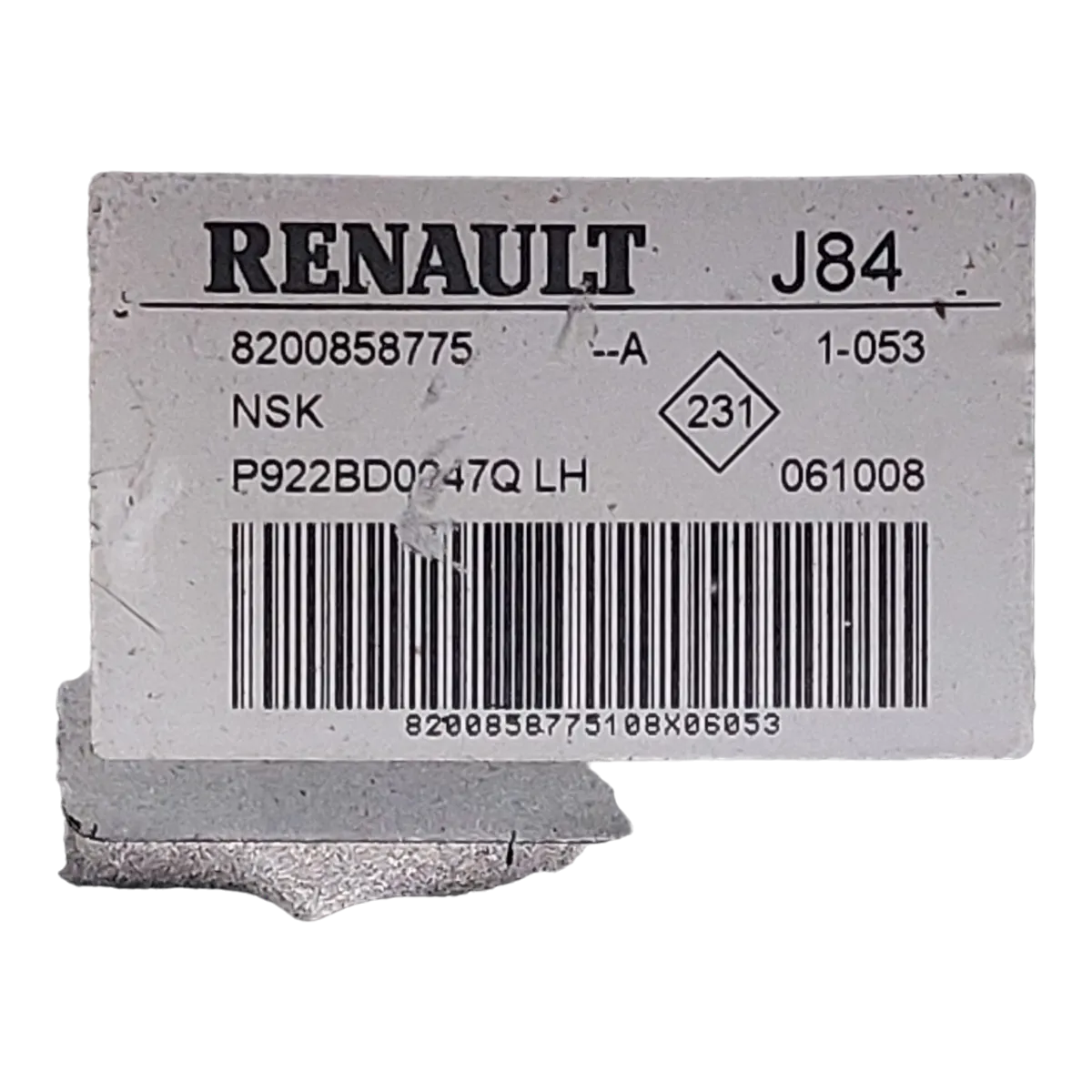 Renault Scenic II 03-09  el. stup volana  8200858775   P922BD247Q