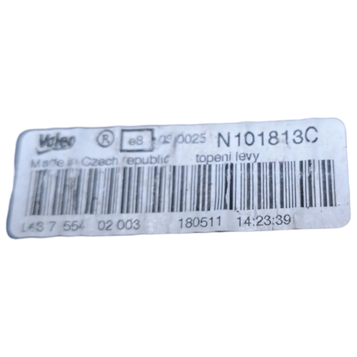 Citroen C1 05-08    ventilator kabine    N101813C