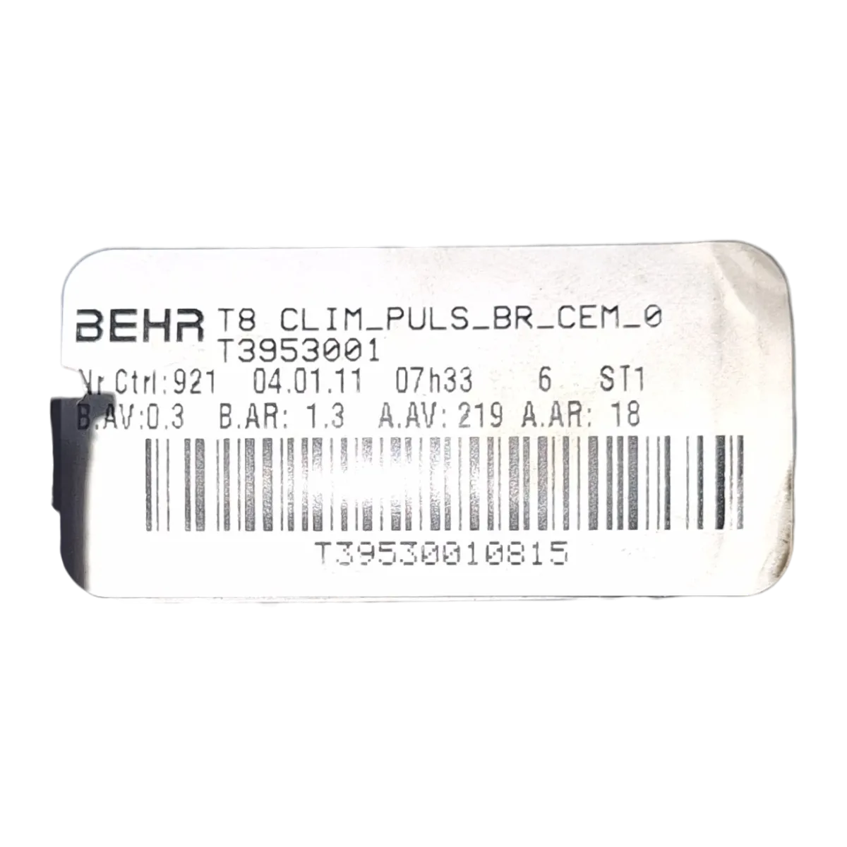 Peugeot 5008   09-16   ventilator kabine    T3953001