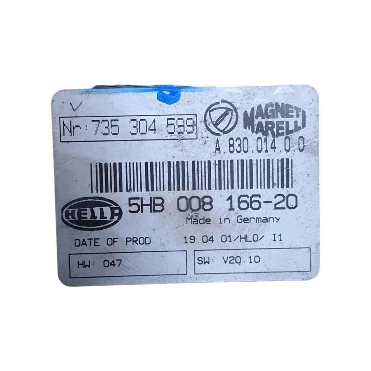 Lancia Lybra  99-05   komanda ventilacije     735304599   5HB008166