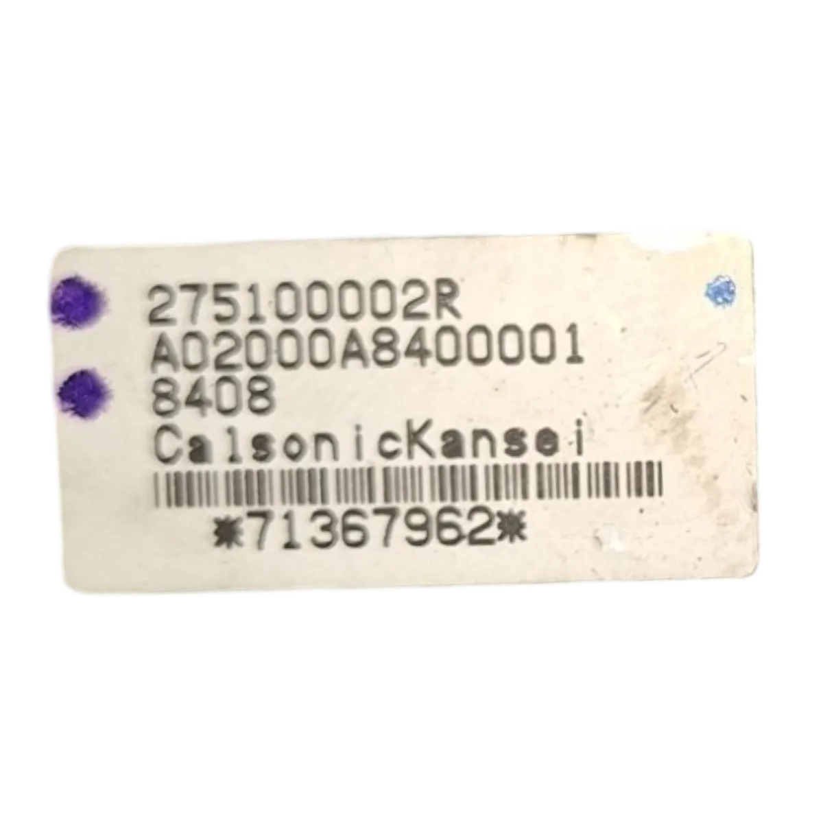 Renault Laguna III  07-15 komanda ventilacije   275100002R