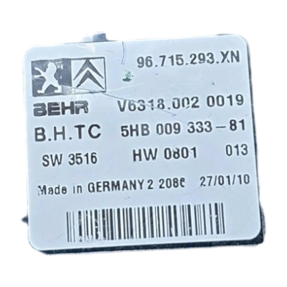 Peugeot 407   04-10 komanda ventilacije   96715293XN