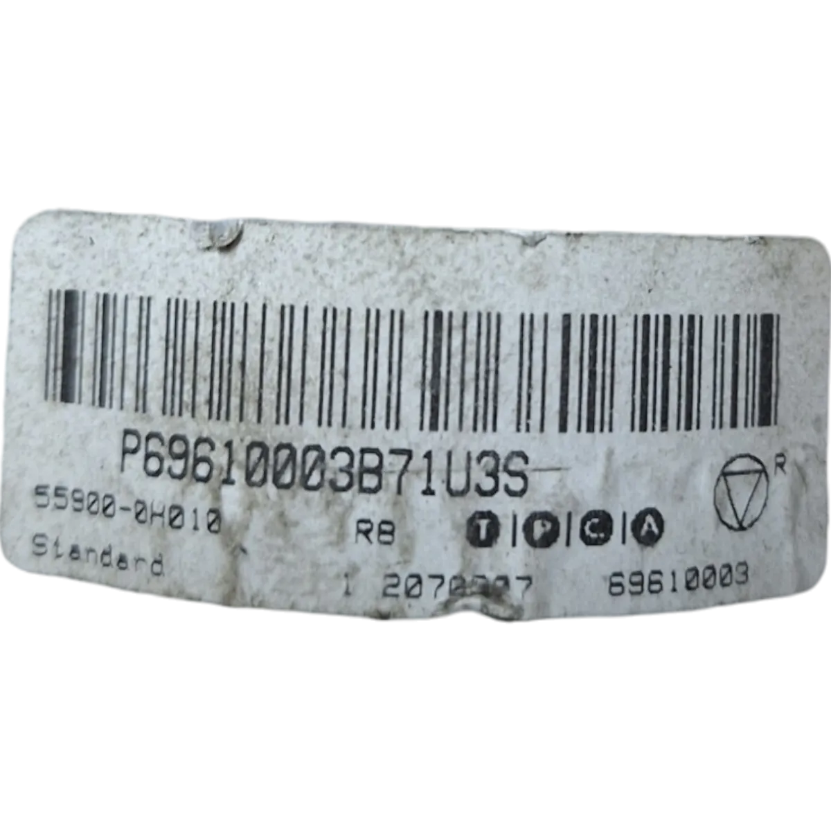 Toyota Aygo   05-14   komanda ventilacije    P6961000