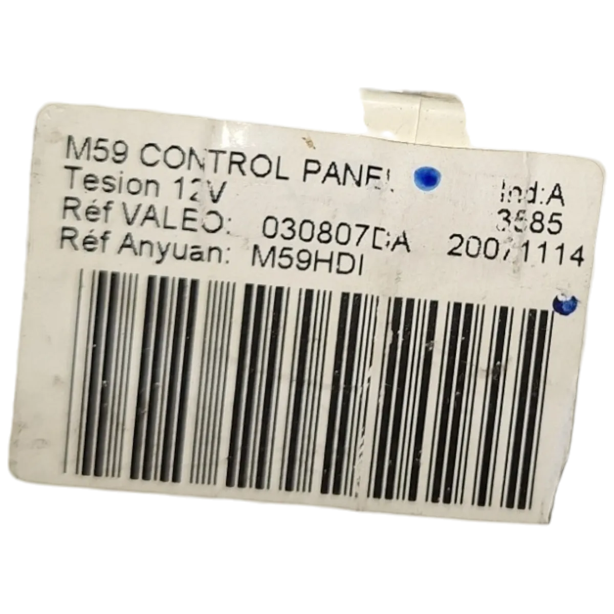 Citroen  Berlingo II   05-11   komanda ventilacije  030807DA