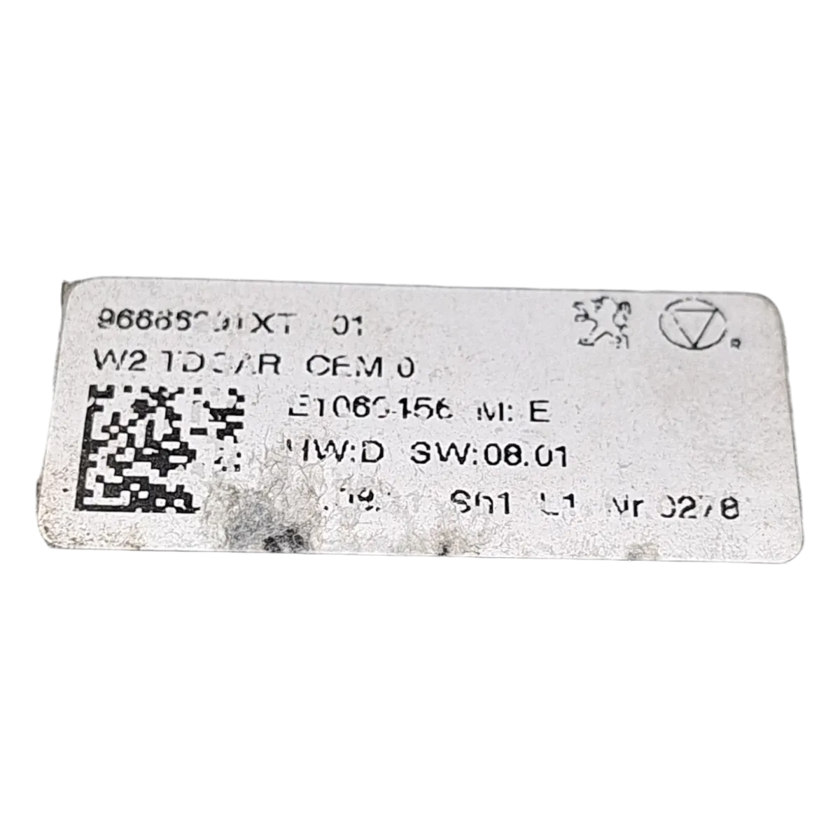 Peugeot 508   10-18   komanda ventilacije    96666291XT