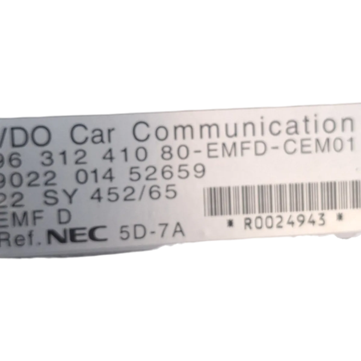 Peugeot 607   00-11  display    9631241080