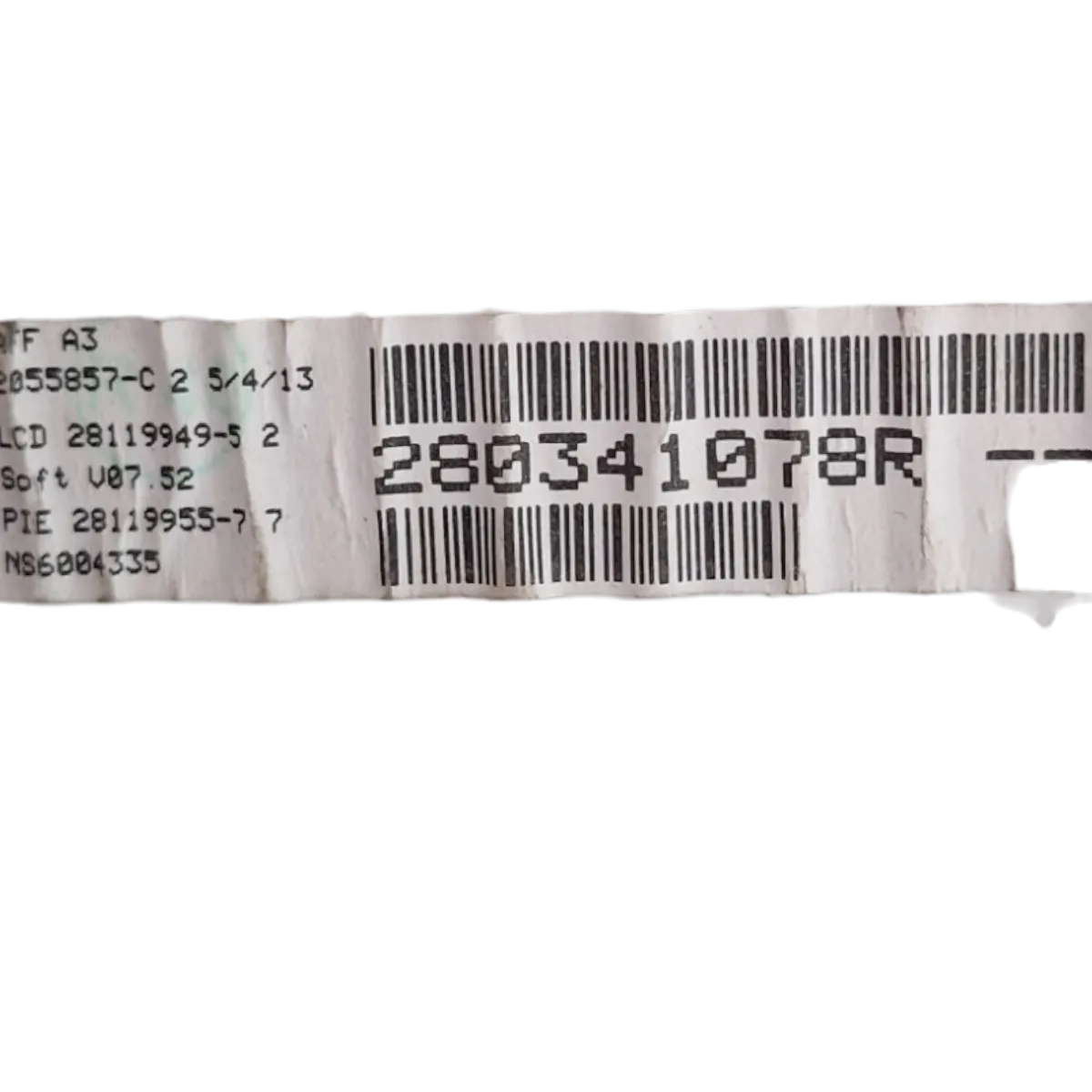 Renault Kangoo III   05-10   display   280341078R