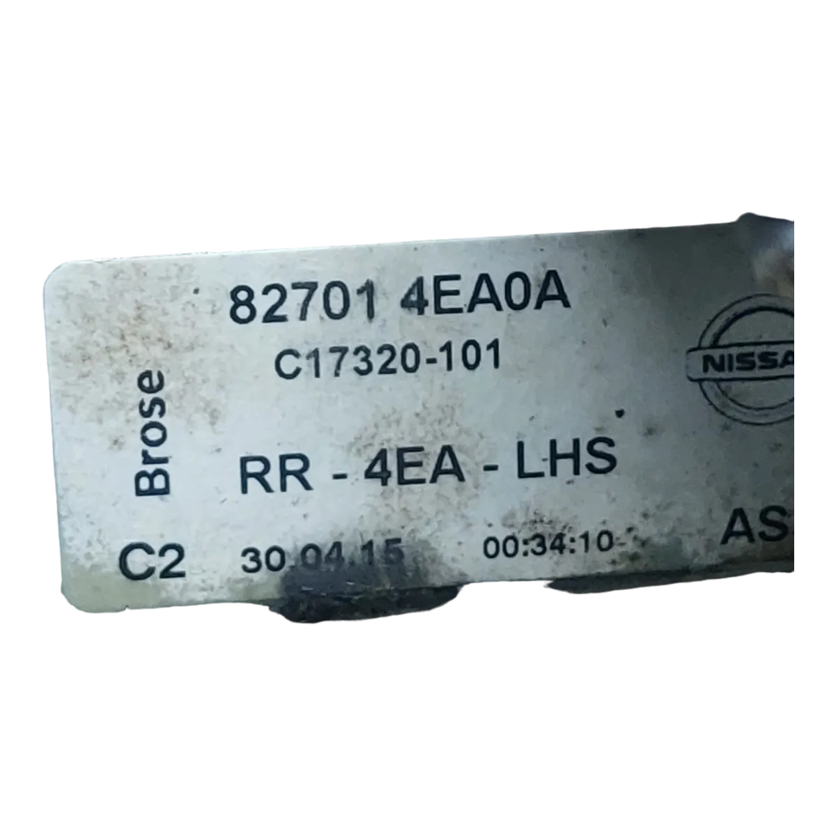 Nissan Qashqai   13-21   podizač stakla zadnji lijevi  827014EA0A   RR4EALHS