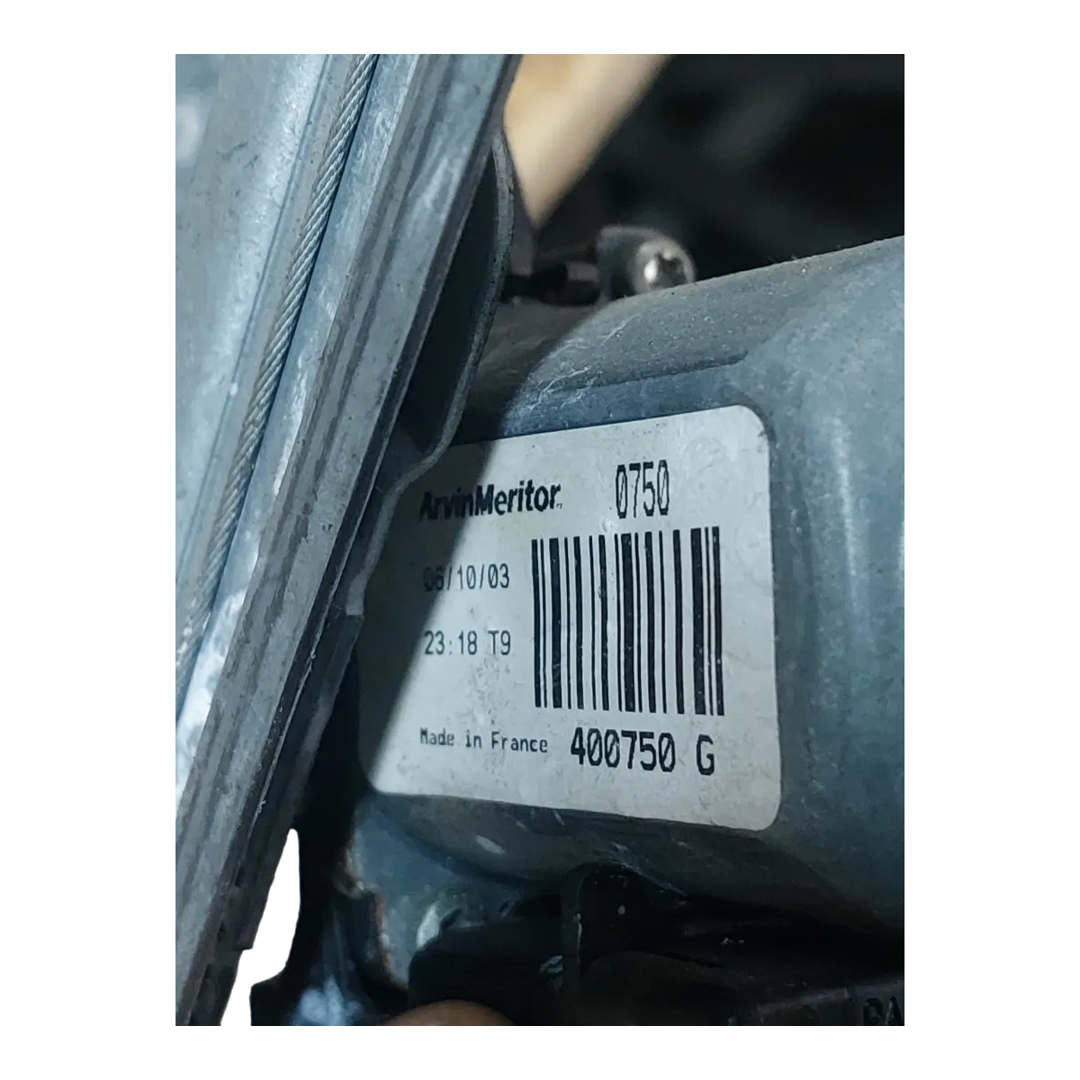 Renault Scenic II 03-09 podizač stakla zadnji desni   7374ARDARM   400750G