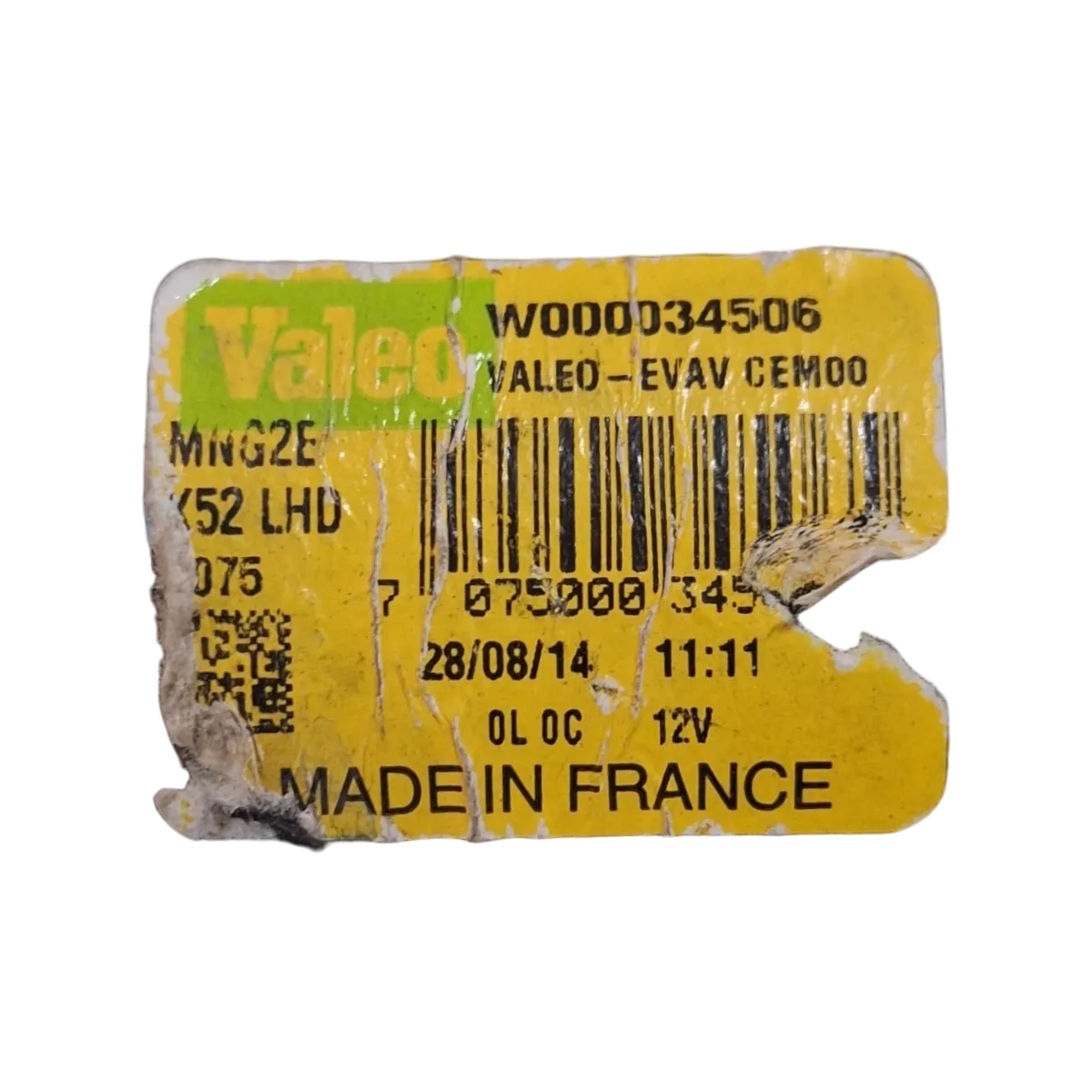 Dacia Sandero II   12-     škare brisača     W000034506   W000031629   288004410R