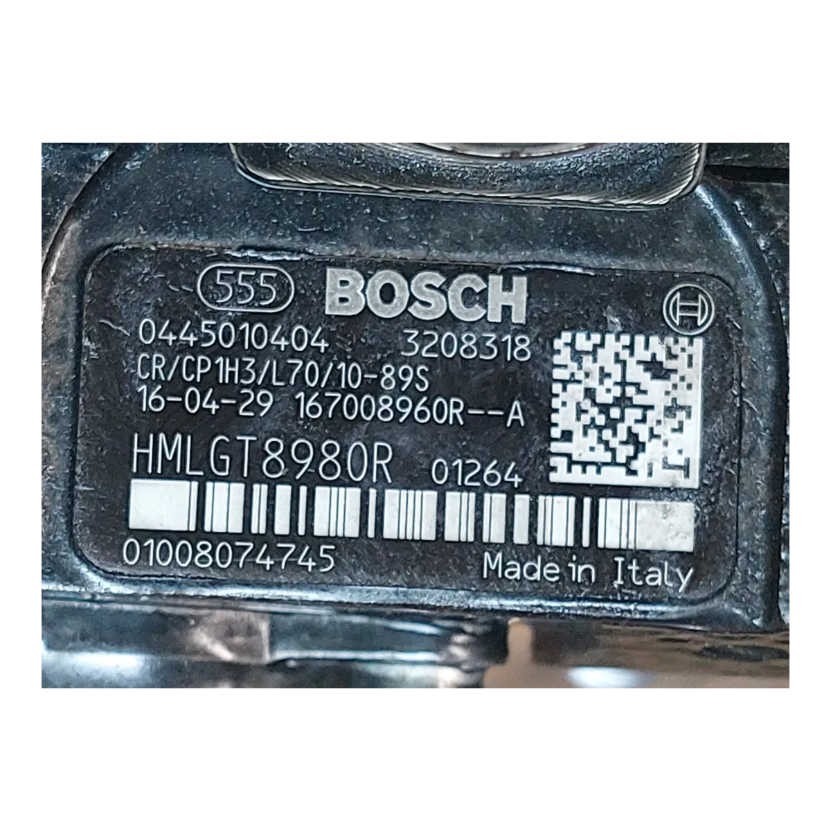 Renault  Kadjar 1.6 DCI    15-     visokotlačna pumpa goriva  0445010404 167008960R