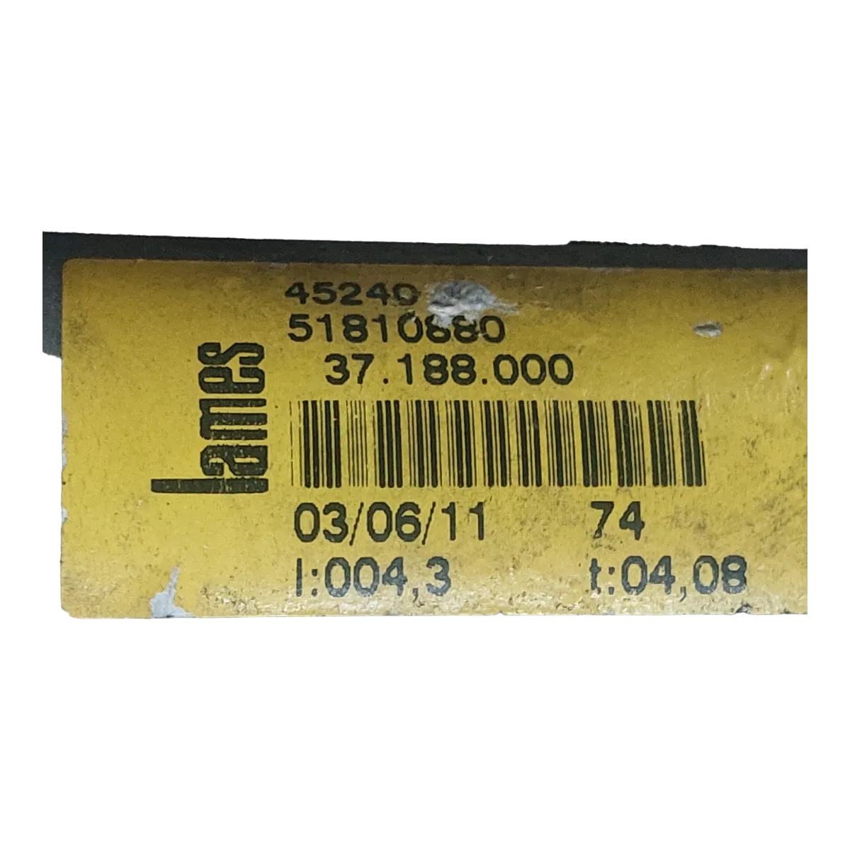 Fiat Doblo III  10- 22    podizač stakla prednji lijevi   51810880   40080521