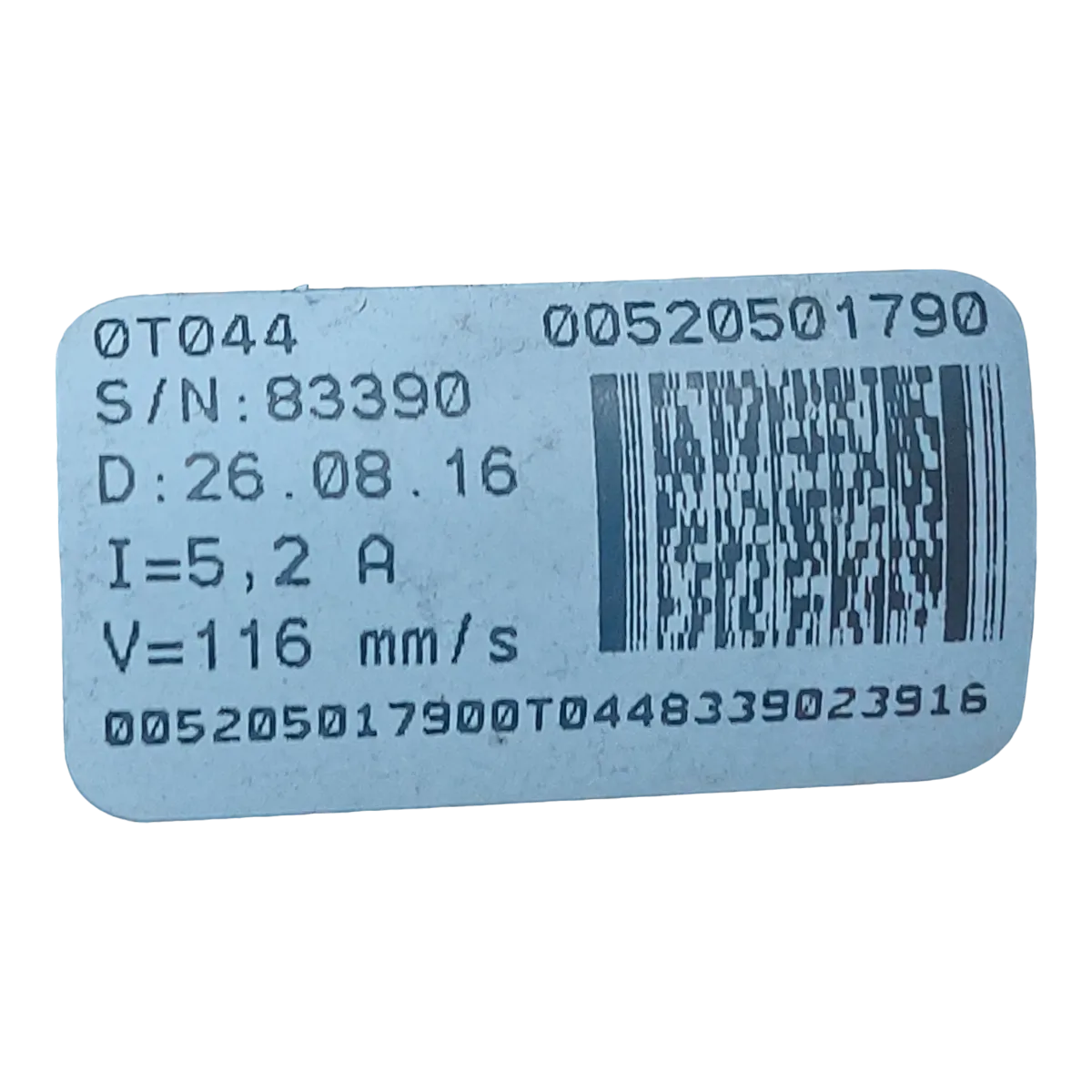 Fiat Tipo   karavan  15-     podizač stakla zadnji lijevi   520501790